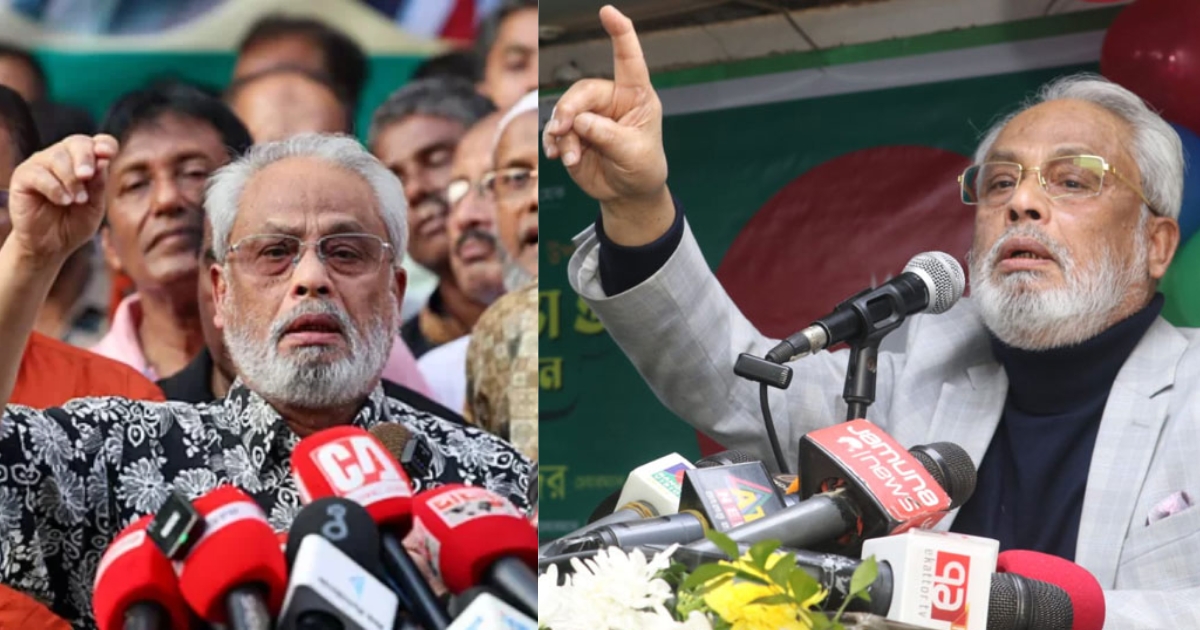 অন্তর্বর্তী সরকার দেশকে গৃহযুদ্ধের দিকে নিয়ে যাচ্ছে : জিএম কাদের