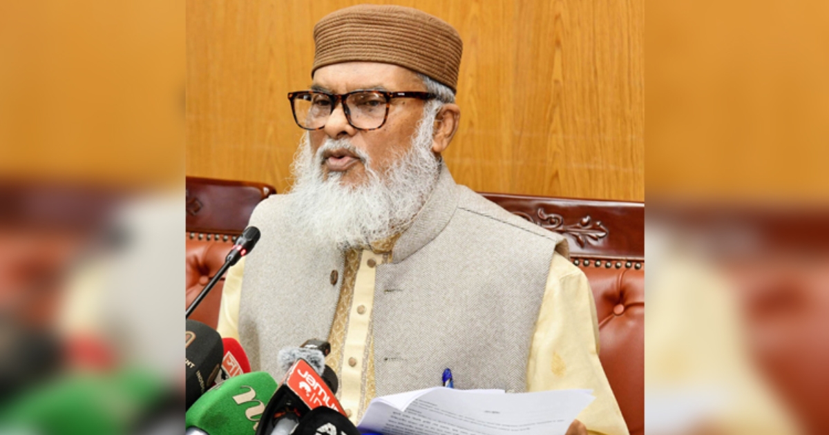 আগামীতে মন্ত্রিত্ব দিতে চাইলেও নেব না, এটিই আমার শেষ দায়িত্ব : ধর্ম উপদেষ্টা