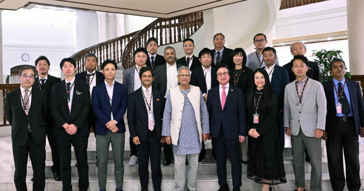 বাংলাদেশ থেকে এক লাখ দক্ষ কর্মী নেবে জাপান,         প্রধান উপদেষ্টাকে এনবিসিসি প্রতিনিধিদল