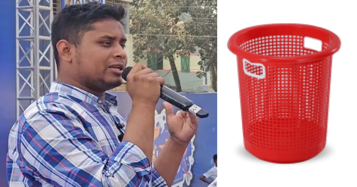 ১০০ টাকার ঝুড়ি কিনতে সরকারের ১১ ধাপের কাজের ফিরিস্তি তুলে ধরলেন হাসনাত