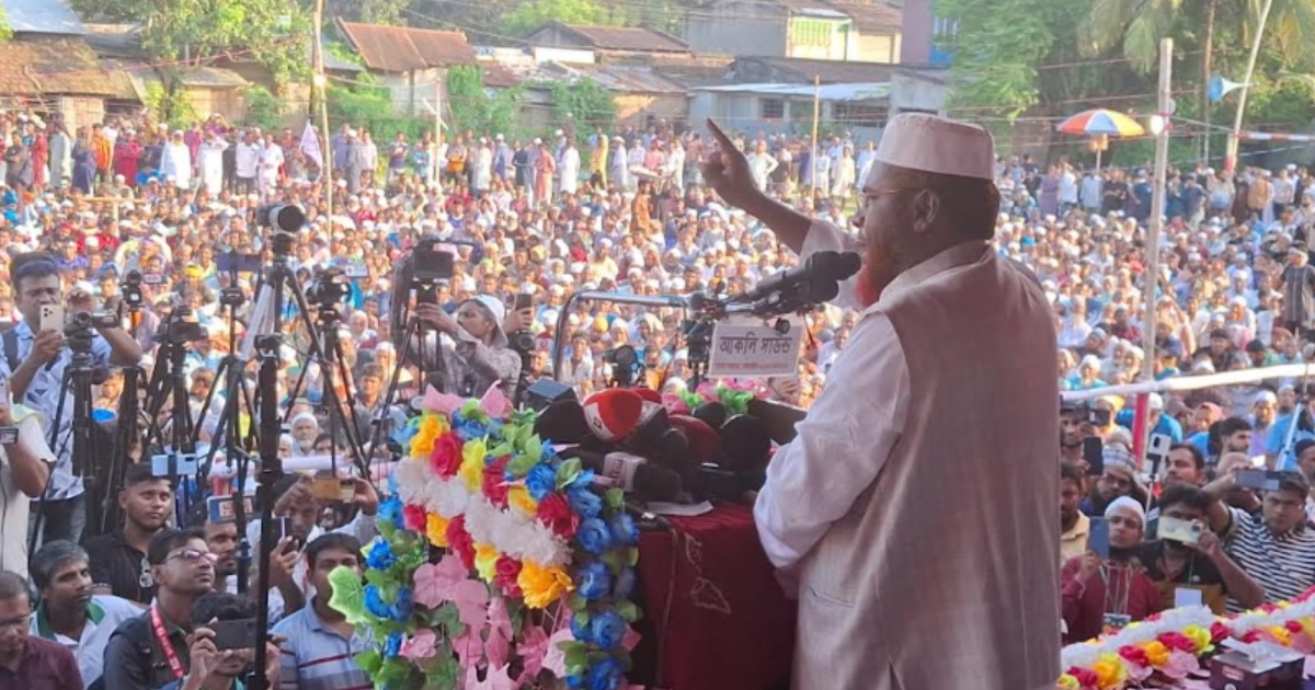 জামায়াত ঘের-জমি দখল করে না, বালু উত্তোলন করে না : গোলাম পরওয়ার