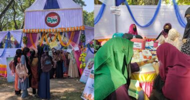 মেহেদী উৎসবের মাধ্যমে প্রথমবারের মতো প্রকাশ্যে ইবি ছাত্রী সংস্থা