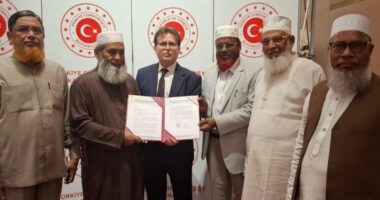 তুরস্কের প্রজাতন্ত্র দিবসে জামায়াত নেতাদের অংশগ্রহণ