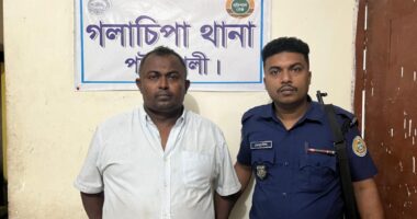 গলাচিপায় হিন্দু পরিবারকে হুমকিদাতা বহিস্কৃত সেই যুবদল কর্মী মুকুল গ্রেপ্তার