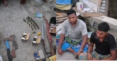 মুন্সিগঞ্জে বহুতল ভবন থেকে গোলাবারুদ ও ককটেল সরঞ্জাম উদ্ধার, আটক ৩