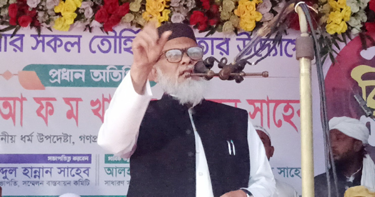 পনেরো বছরের জঞ্জাল ১৫ মাসে পরিষ্কার করা যায় না,তবে আমি আপ্রাণ চেষ্টা করেছি : ধর্ম উপদেষ্টা