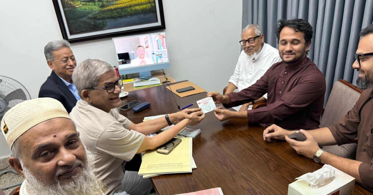 জুলাই আন্দোলনে শহীদ মীর মুগ্ধের ভাই স্নিগ্ধ বিএনপিতে যোগ দিলেন