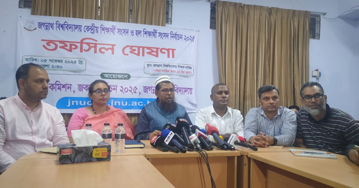 ২২ ডিসেম্বর অনুষ্ঠিত হবে জকসু নির্বাচন