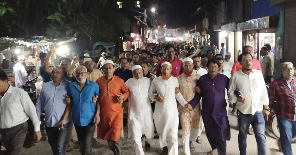 পটুয়াখালী-৩ আসনে হাসান মামুনের নাম ঘোষণার দাবিতে গলাচিপায় বিএনপি’র বিক্ষোভ মিছিল