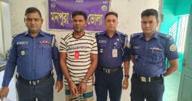মনপুরায় যাবজ্জীবন সাজাপ্রাপ্ত পলাতক আসামি গ্রেপ্তার