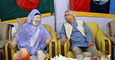 সশস্ত্র বাহিনী দিবস উপলক্ষে সেনাকুঞ্জে প্রধান উপদেষ্টার সঙ্গে একান্ত বৈঠক খালেদা জিয়ার