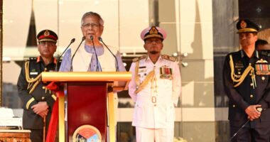 নির্বাচনের মাধ্যমে আমরা নতুন বাংলাদেশের পথে যাত্রা করবো : প্রধান উপদেষ্টা