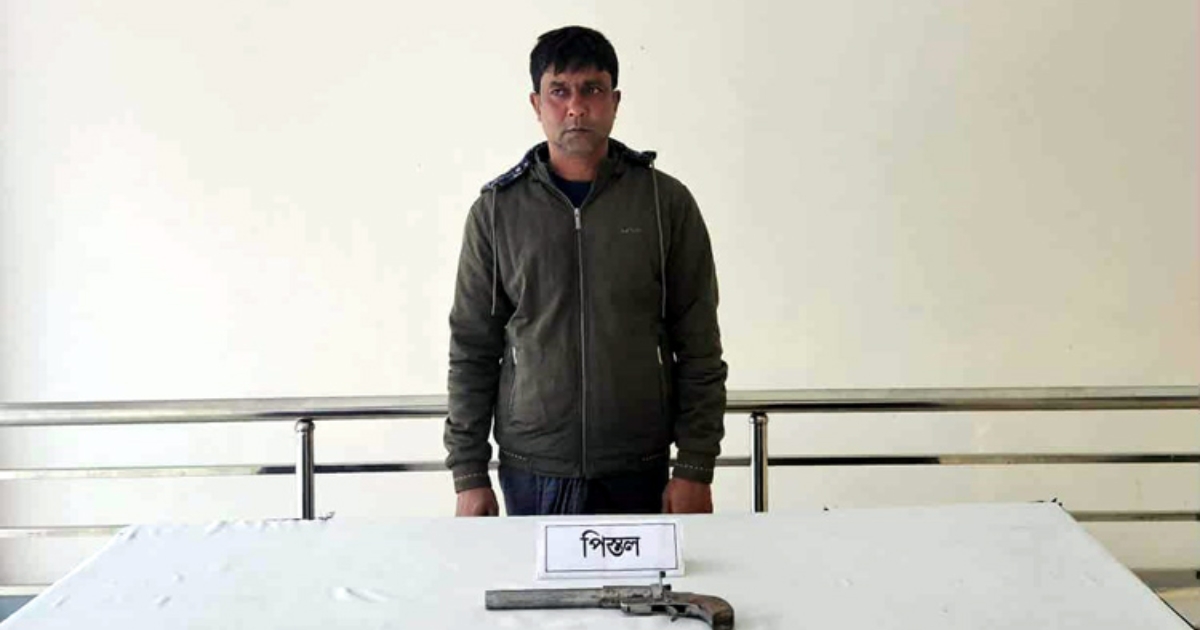 গাংনীতে অস্ত্রসহ যুবদল নেতা আটক