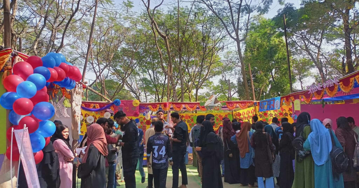 কুবিতে ফিন্যান্স অ্যান্ড ব্যাংকিং বিভাগের উদ্যোগে বিশেষ উদ্যোক্তা মেলা