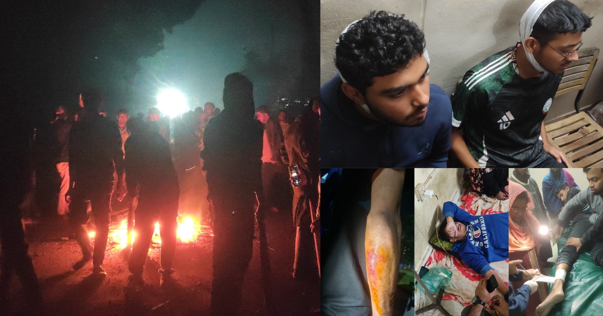 যবিপ্রবি শিক্ষার্থী ও স্থানীয়দের মাঝে ব্যাপক সংঘর্ষ, আহত ২৭