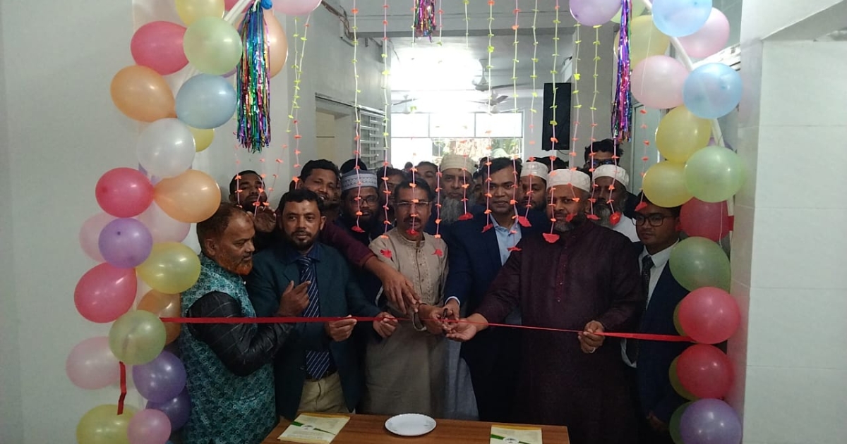 লালমোহনে এসটিএস ডায়াগনস্টিক সেন্টারের উদ্বোধন