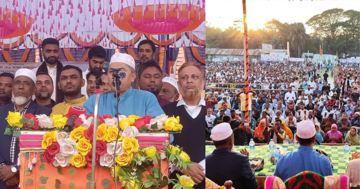 দশমিনার বাশবাড়িয়ায় বিএনপির জনসভা : খালেদা জিয়ার আরোগ্য কামনা ও ৩১ দফা বাস্তবায়নের অঙ্গীকার