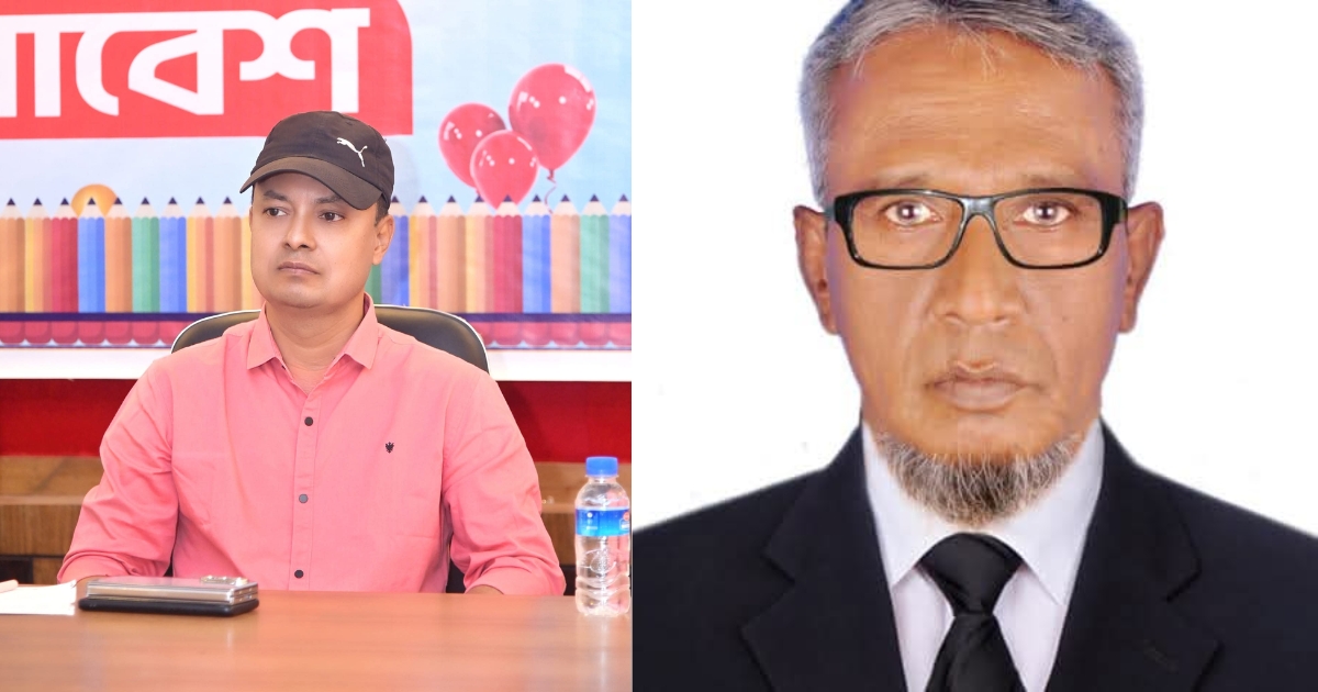 নরসিংদী প্রেসক্লাবের নবনির্বাচিত সভাপতি মাখন দাস সম্পাদক আসাদুল হক পলাশ