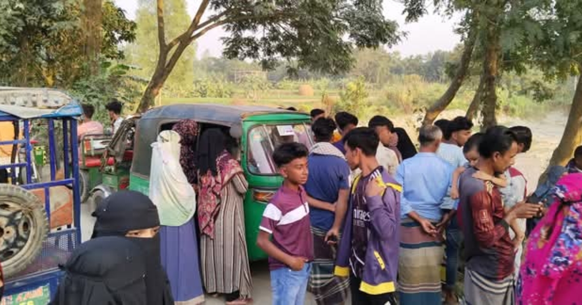 নরসিংদীতে অটোচালককে গলা কেটে হ/ত্যা