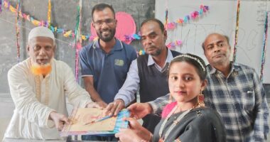 জগৎনগর সরকারি প্রাথমিক বিদ্যালয়ের ২০২৫ সালের শিক্ষার্থীদের বিদায় ও দোয়া অনুষ্ঠিত হয়েছে