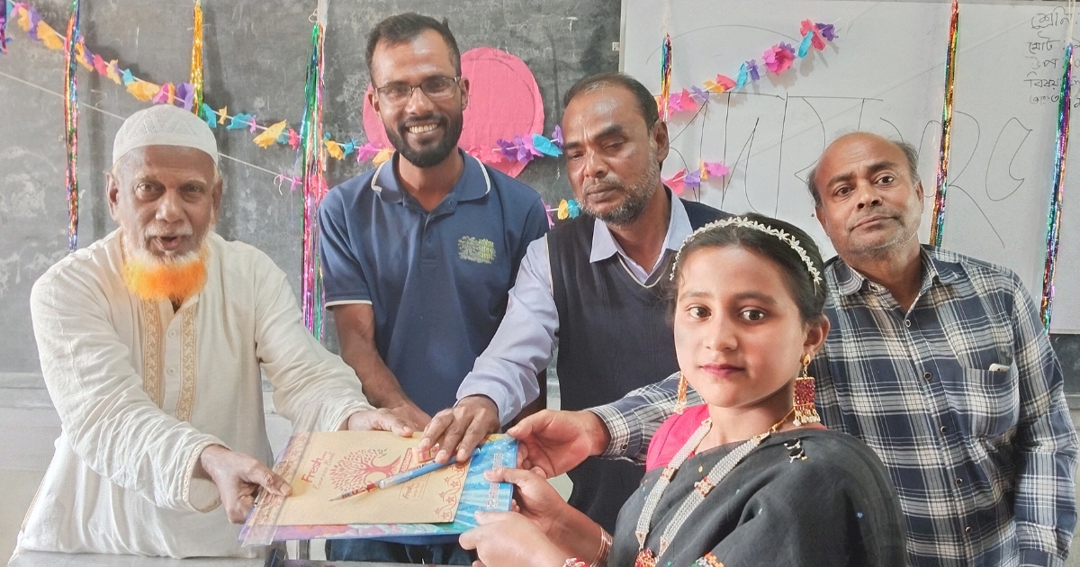 জগৎনগর সরকারি প্রাথমিক বিদ্যালয়ের ২০২৫ সালের শিক্ষার্থীদের বিদায় ও দোয়া অনুষ্ঠিত হয়েছে