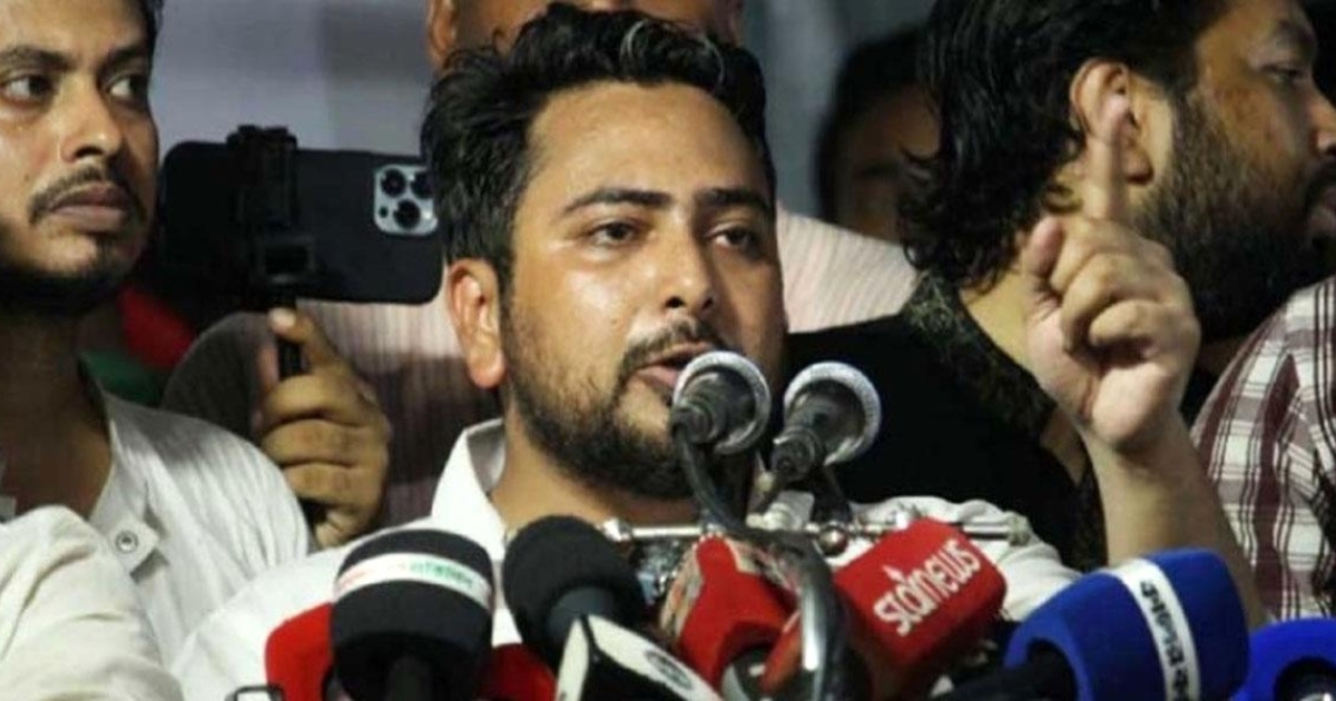 ‘চুপ্পু জুলাই সনদে স্বাক্ষর করলে সংস্কারের কফিনে পেরেক মারা হবে ’: নাহিদ ইসলাম