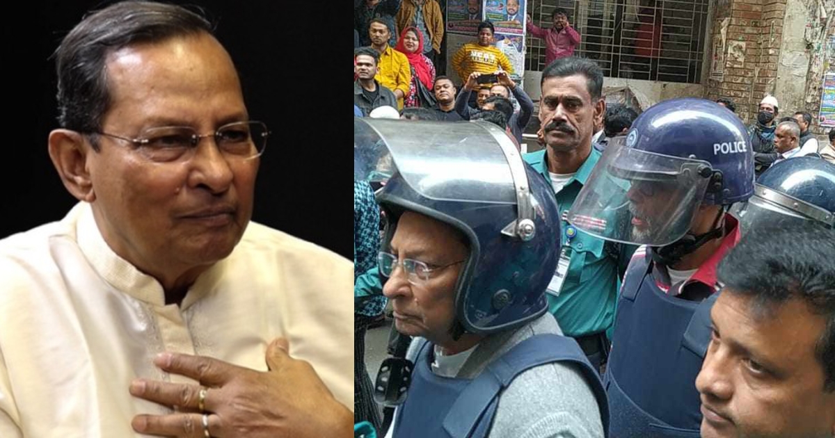 ট্রাইব্যুনালের কাঠগড়ায় দাঁড়িয়ে বিচারপতিকে ইনু বললেন,আমি সম্পূর্ণ নির্দোষ