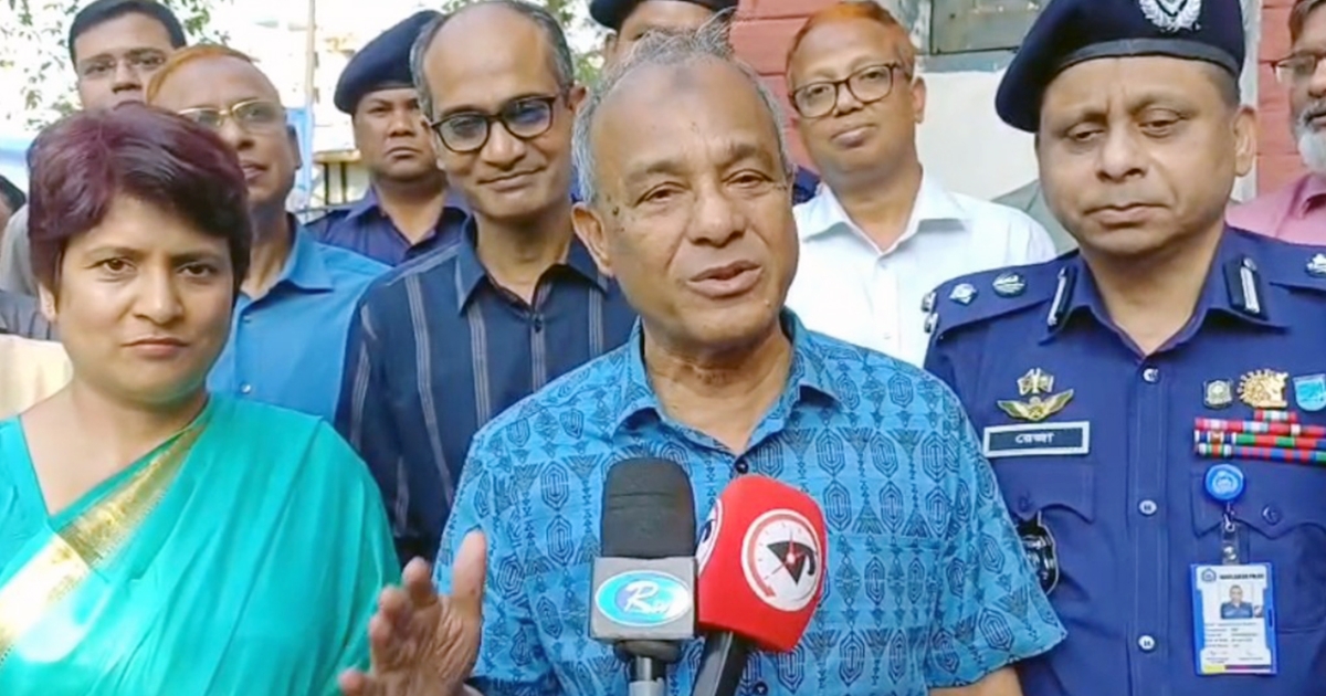 বর্তমান আইনশৃঙ্খলা পরিস্থিতি সন্তোষজনক, সুষ্ঠুভাবে নির্বাচন সম্ভব : স্বরাষ্ট্র উপদেষ্টা