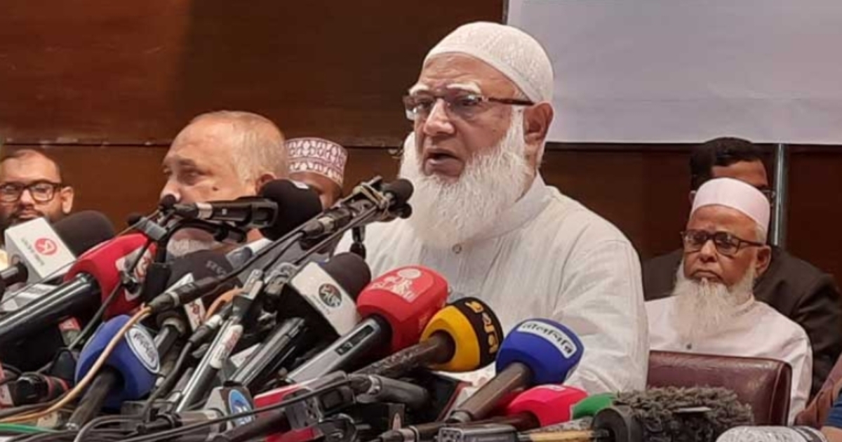 একা নির্বাচন করবো না,জোটবদ্ধভাবেই নির্বাচনে যাবো : জামায়াত আমির