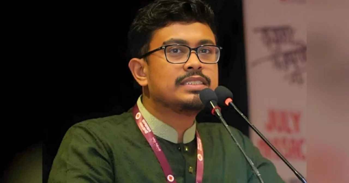 আমরা কোনো চাঁদাবাজির রাজনীতি করি না,বেঁচে থাকতে কোন স্বৈরাচারকে ফিরতে দিব না : সাদিক কায়েম