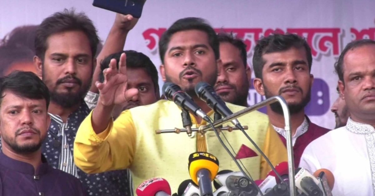 ‘যারাই জনগণের বিরুদ্ধে দাঁড়াবে, তারাই আ.লীগের মতো নাই হয়ে যাবে’: ভিপি নুর