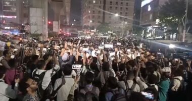 আ.লীগের ডাকা লকডাউনের প্রতিবাদে এনসিপির বিক্ষোভ মিছিল, উত্তাল শাহবাগ