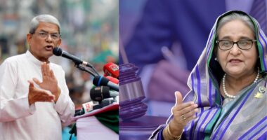 গণহত্যার মাস্টারমাইন্ড শেখ হাসিনার পূর্ণ ন্যায়বিচার ও স্বচ্ছতার দাবি : মির্জা ফখরুল