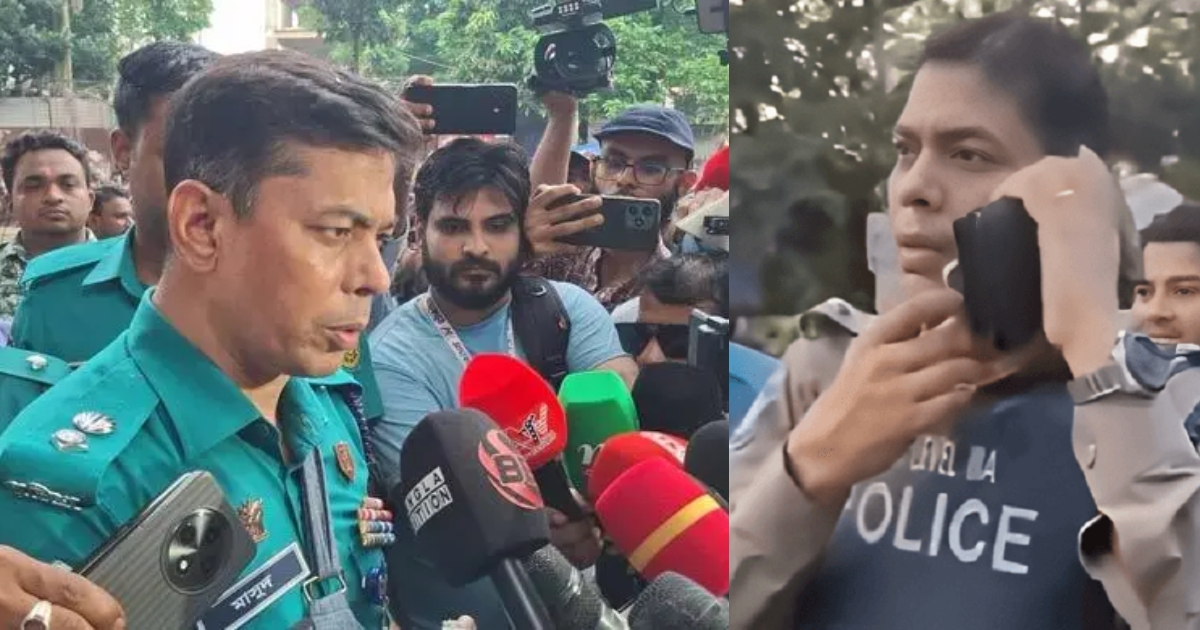 ‘আমি নেগিটিভ কিছুই বলিনি, আমার ঊর্ধ্বতনকে বলেছি- এখানে শিবির আছে : ডিসি মাসুদ