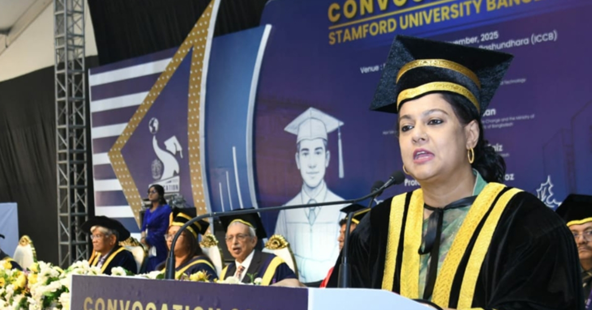 দূষণ রাতারাতি বন্ধ করা সম্ভব নয়, শুধু সরকার নয়, পরিবেশ রক্ষায় দায়িত্ব নাগরিকদেরও : উপদেষ্টা রিজওয়ানা