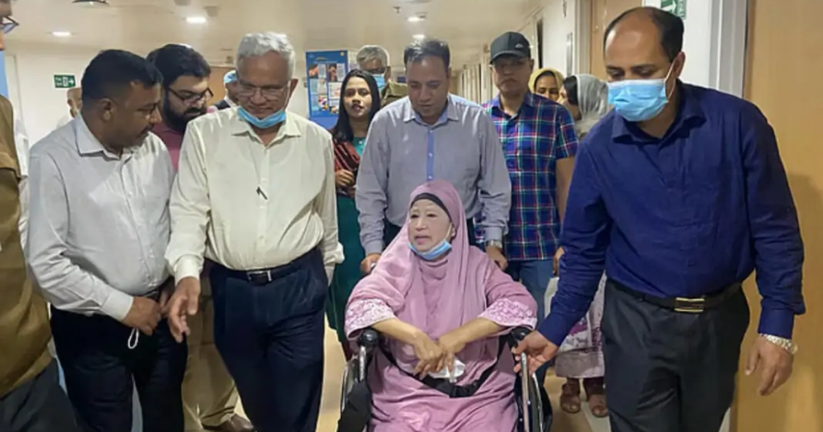 স্বাস্থ্য পরীক্ষার জন্য এভারকেয়ার হাসপাতালে যাচ্ছেন খালেদা জিয়া