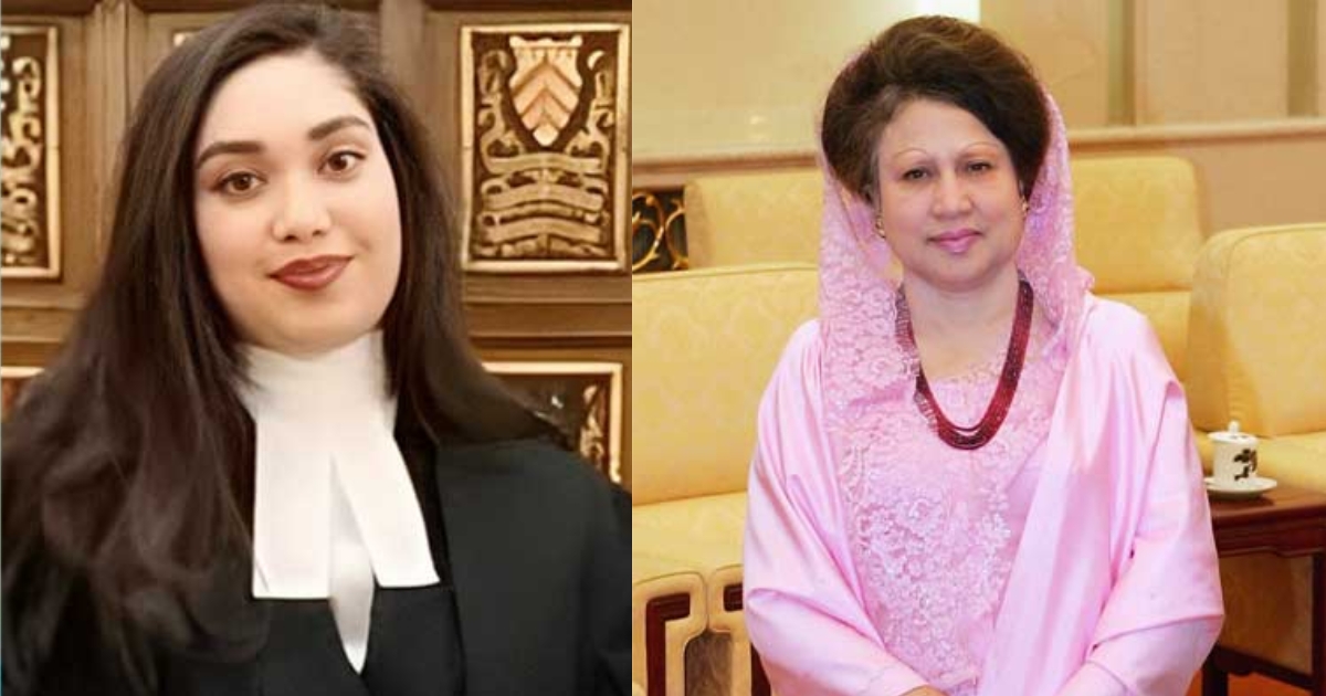 প্রথমবারের মতো দলীয় সভায় বক্তব্য দিলেন বেগম খালেদা জিয়ার নাতনি জাইমা রহমান