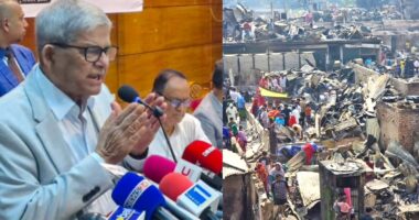 কড়াইল বস্তির প্রতিটি অসহায় মানুষকে আবার নতুন করে জীবন শুরু করতে সাহায্য করুন : বিত্তবানদের ফখরুল