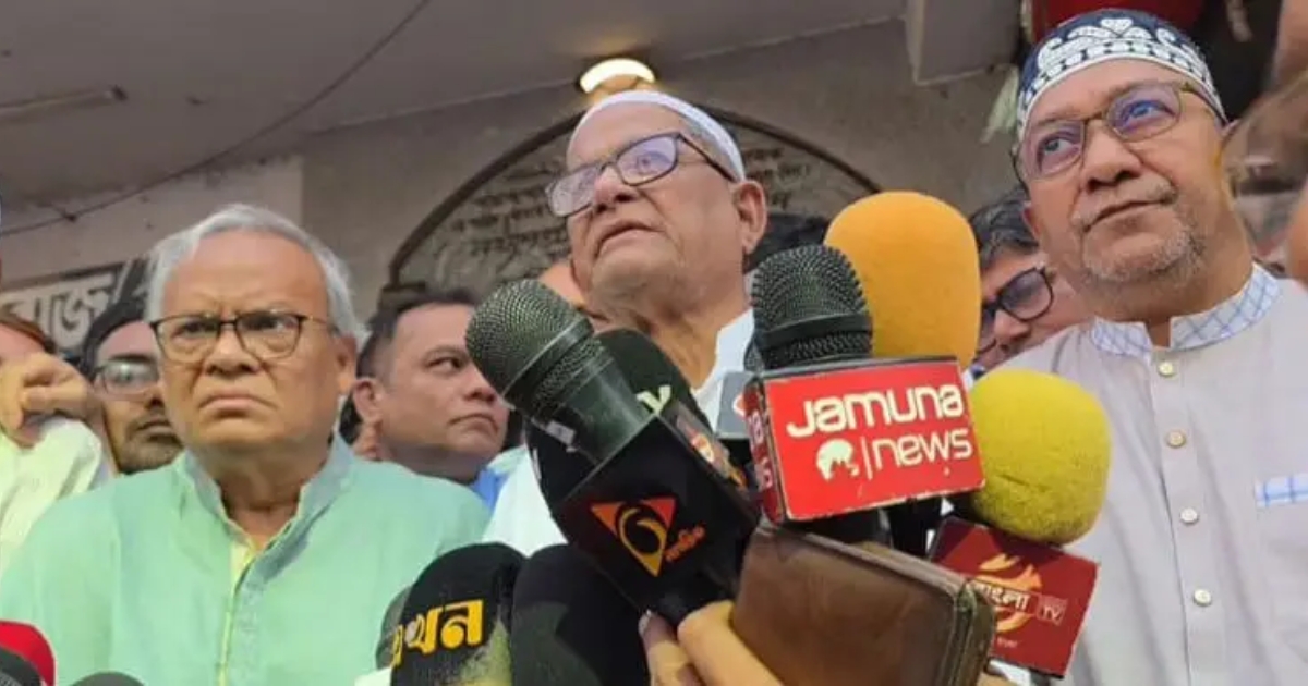 সিসিইউতে খালেদা জিয়ার শারীরিক অবস্থা ‘অত্যন্ত সংকটময়’: মির্জা ফখরুল