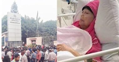 দলের অনুরোধ অমান্য করে, খালেদা জিয়াকে একটিবার দেখার জন্য এভারকেয়ারে জনস্রোত