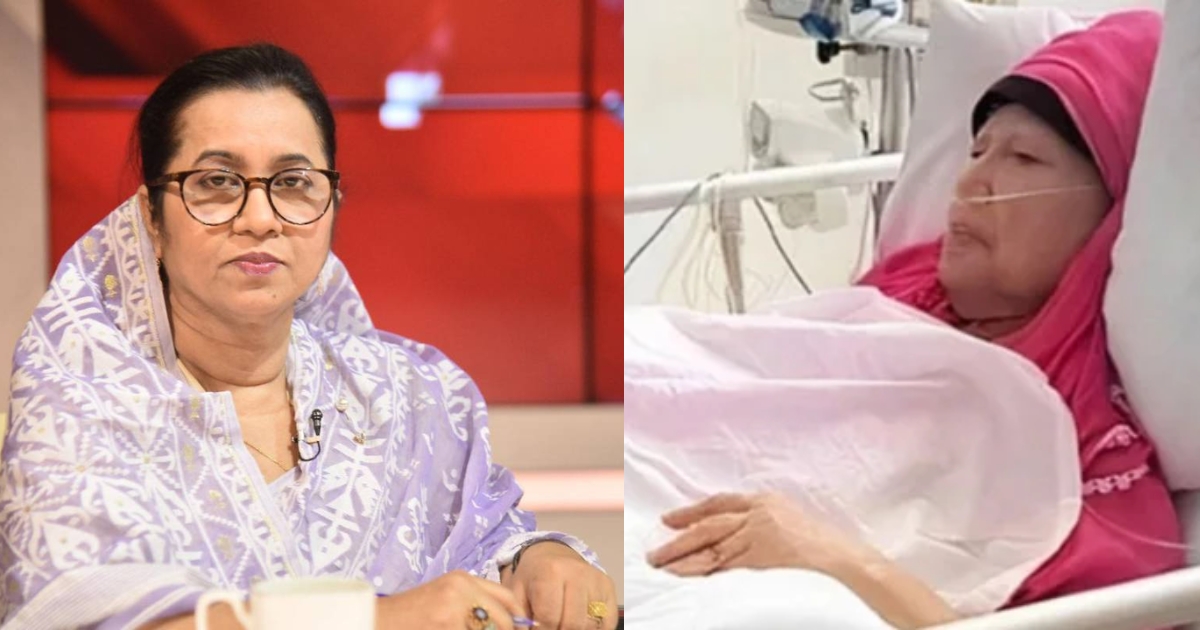 “একজন সন্তানকে মায়ের কাছে ফিরতে দিন” তারেক রহমানের দেশে ফেরায় ব্যারিকেড তুলে নিন : নিলোফা