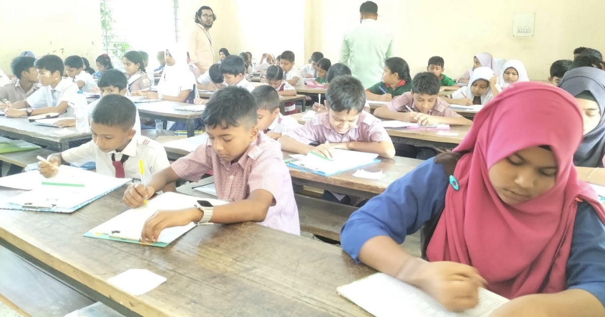 সেনবাগে  মরহুম তবারক উল্যাহ চেয়ারম্যান ফাউন্ডেশনের ১১তম মেধা বৃত্তি পরীক্ষা অনুষ্ঠিত