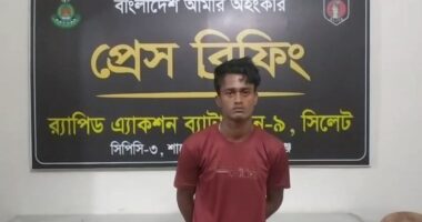 নবীগঞ্জে মসজিদের ভেতর ইমরুল হত্যা মামলার আসামি রুশেল গ্রেফতার