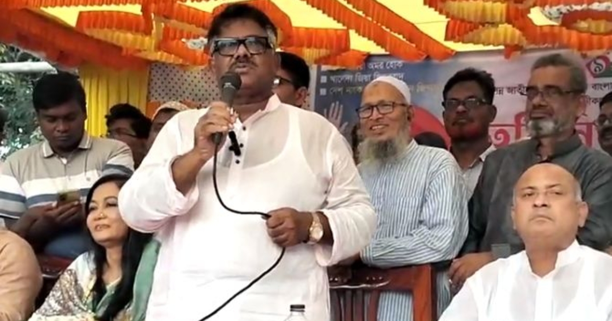 নির্বাচন নিয়ে কোনো ষড়যন্ত্র দেশের মানুষ মেনে নেবে না : নাটোরে দুলু