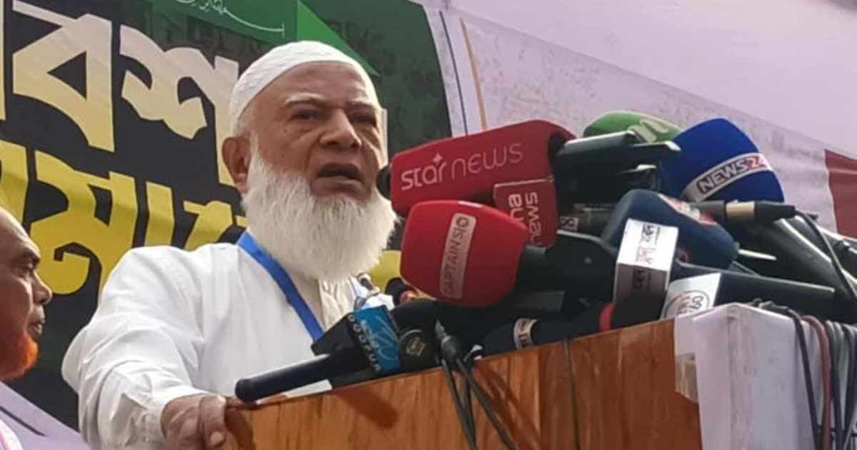 নির্বাচন দেখতে হলে আগে জুলাই বিপ্লবকে স্বীকৃতি দিতে হবে : জামায়াত আমির