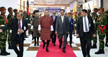 ঢাকা ছাড়লেন ভুটানের প্রধানমন্ত্রী