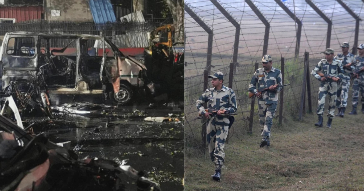 দিল্লিতে ভয়াবহ বিস্ফোরণ! বাংলাদেশ ও পাকিস্তান সীমান্তে উচ্চ সতর্কতা জারি ভারতের