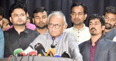 শেখ মুজিব বাঙালি পরিচয়ের সংকট তৈরি করেছিলেন, নিরসন করেছেন জিয়াউর রহমান: রিজভী