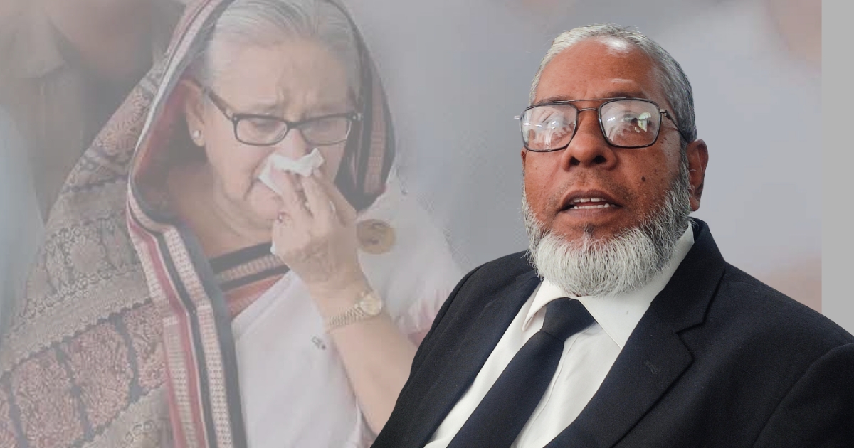 শেখ হাসিনা খালাস পাবেন, প্রত্যাশা স্টেট ডিফেন্স আমির হোসেনের