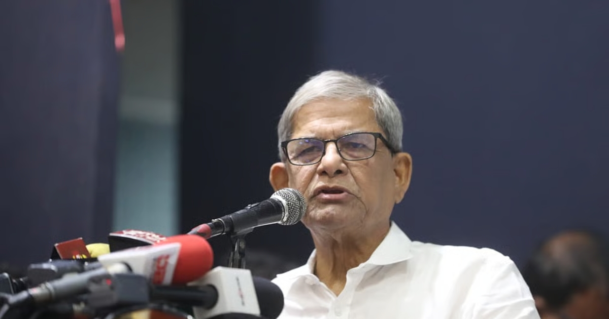 একটি দল পিআরের জন্য চিৎকার করলেও এখন সুর নরম করেছে: মির্জা ফখরুল